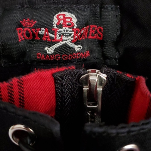 TRIPP NYC PANTS 7 5 9 royal Bones very RARE bOnDaGe - Picture 12 of 16